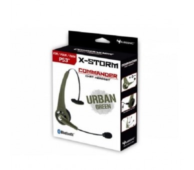 SUBSONIC CHAT HEADSET X-STORM COMMANDER URBAN GREEN