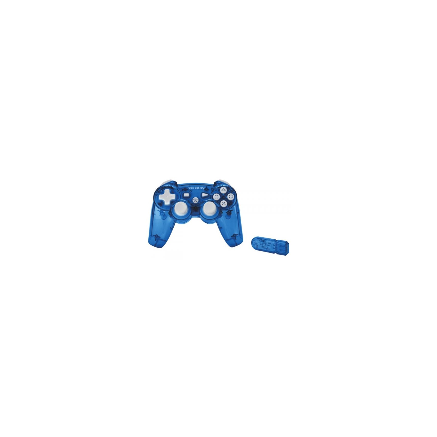 ROCK CANDY WIRELESS CONTROLLER AZUL FLURORESCENTE