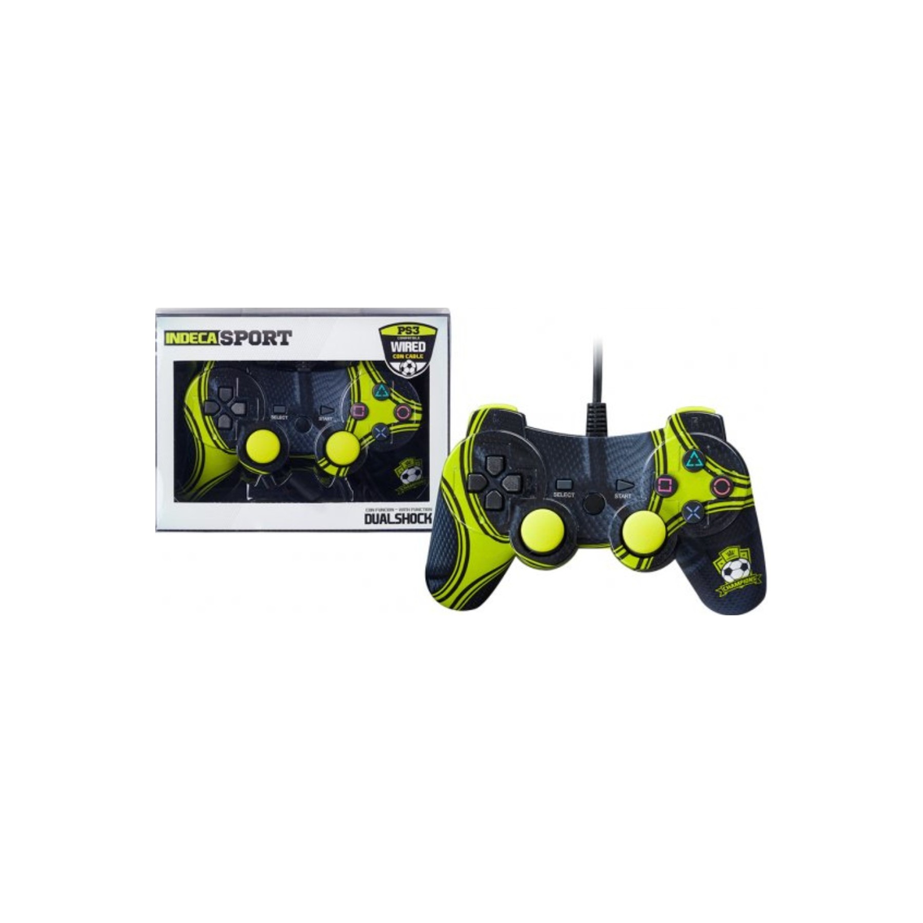 INDECA SPORT WIRED DUAL SHOCK