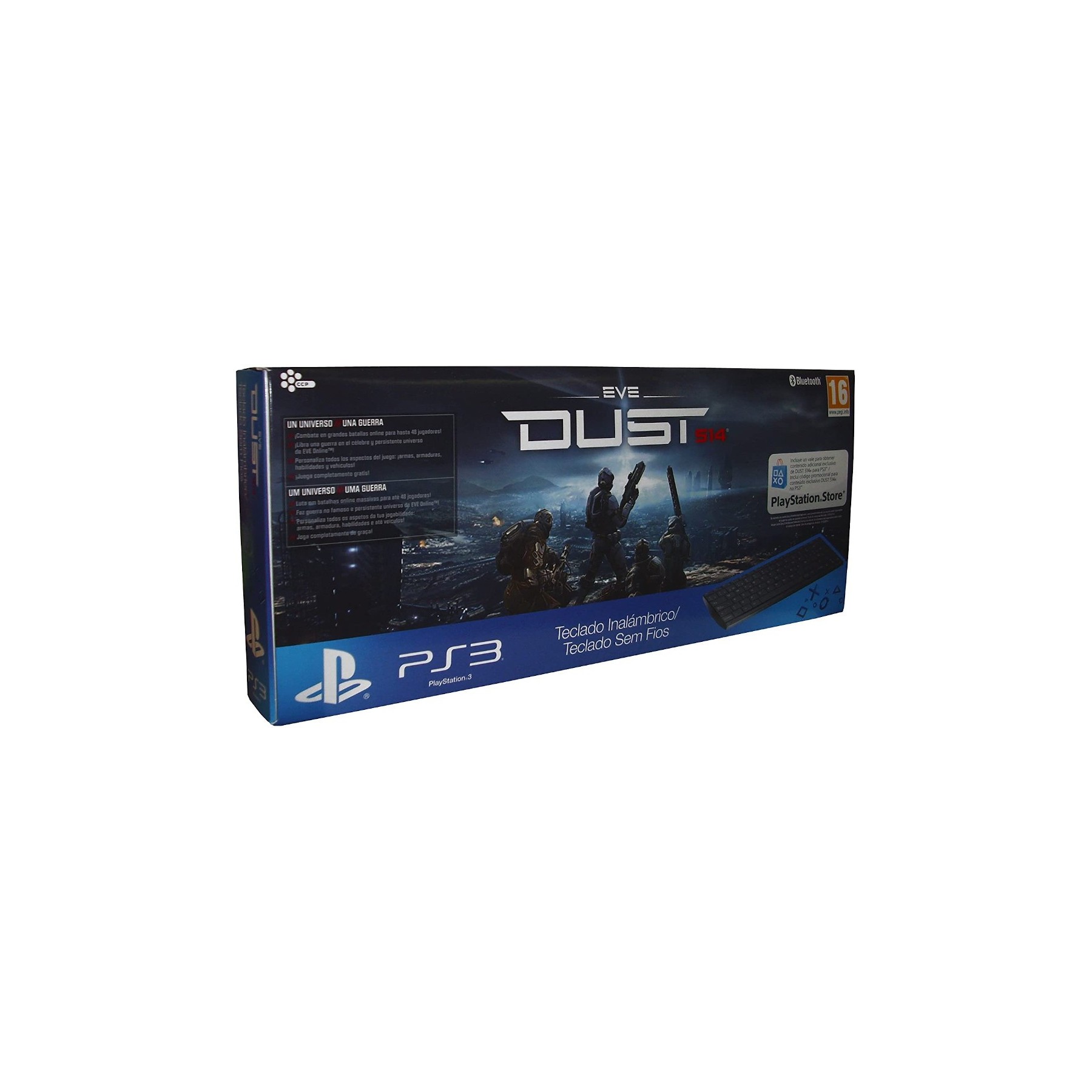 TECLADO INALAMBRICO BLUETOOTH (SONY) DUST 514