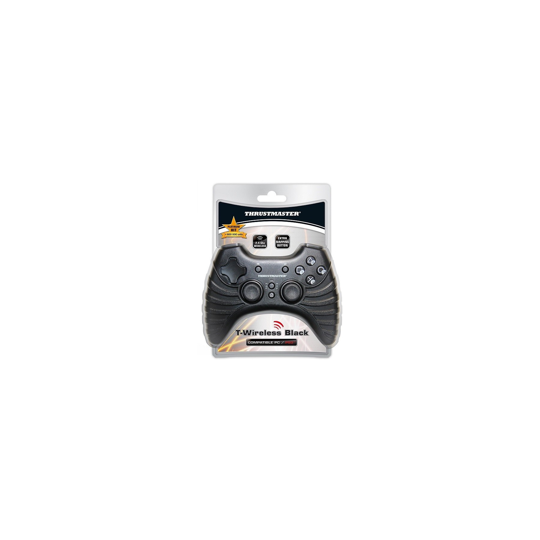 THRUSTMASTER T-WIRELESS 2.4 GHz GAMEPAD  BLACK (PS3/PC)