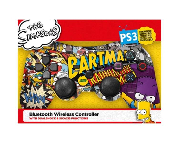 THE SIMPSONS BLUETOOTH WIRELESS CONTROLLER