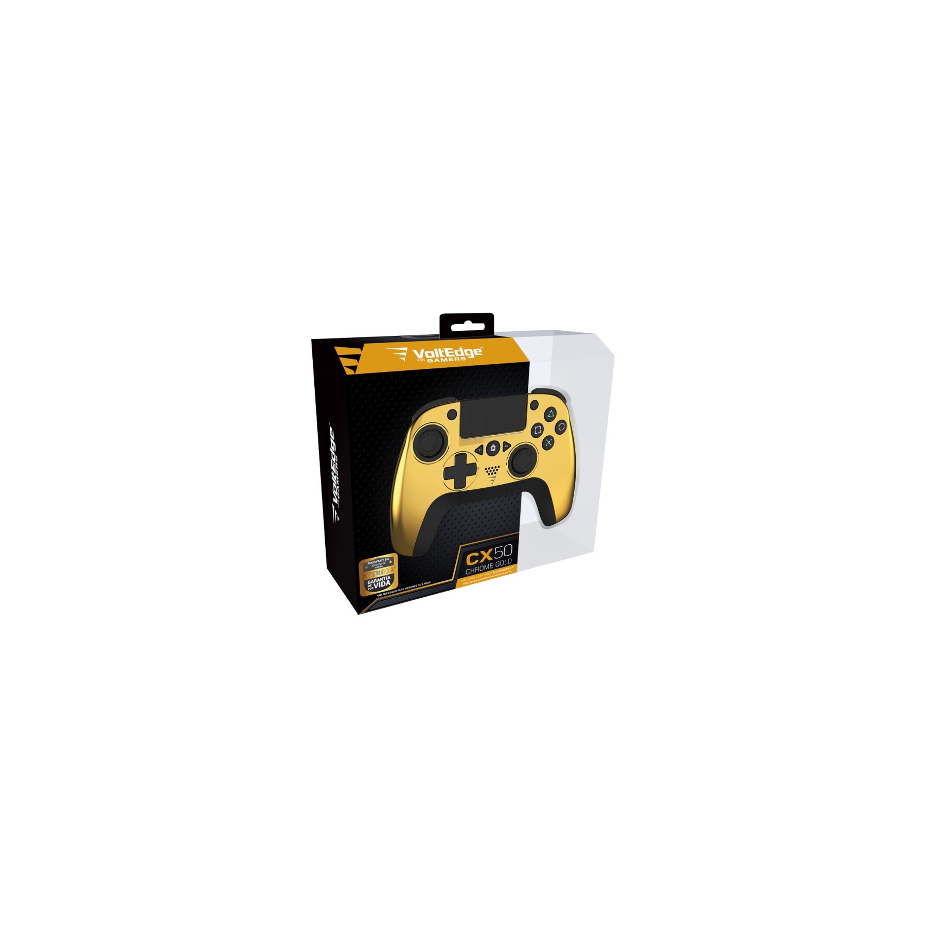 VOLTEDGE WIRELESS CONTROLLER CX50 CHROME GOLD (DORADO)