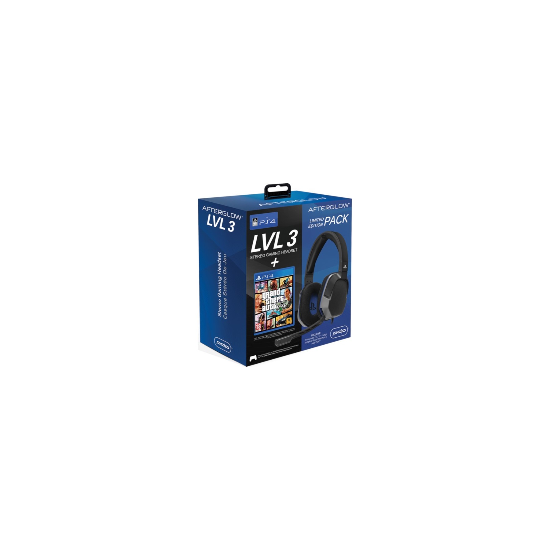 AFTERGLOW LVL 3 STEREO GAMING HEADSET + GRAND THEFT AUTO V (GTA V)