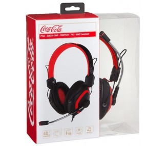 AURICULAR HEADSET COCA-COLA (PS4/XBONE/2DS/3DS/PC/MAC)