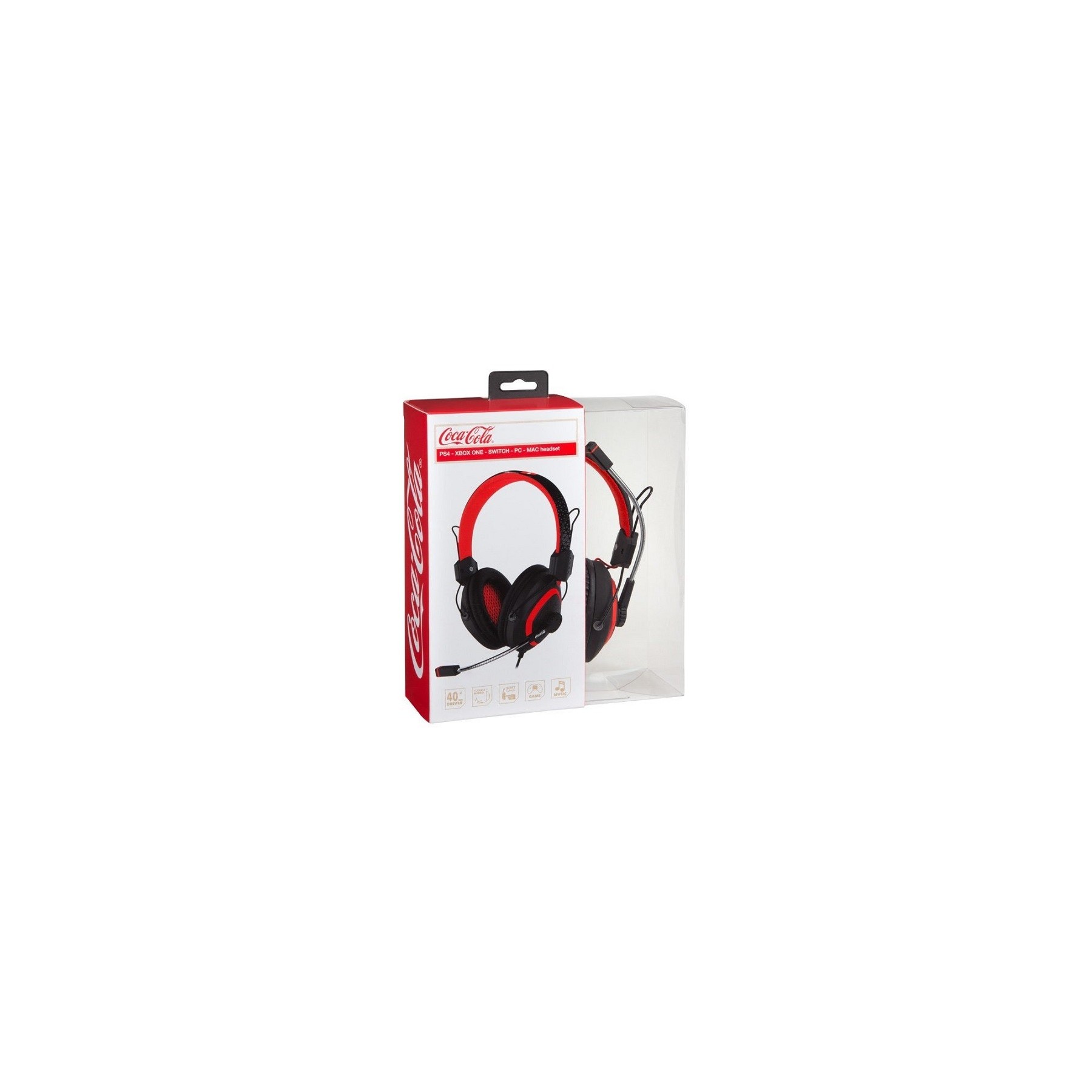 AURICULAR HEADSET COCA-COLA (PS4/XBONE/2DS/3DS/PC/MAC)