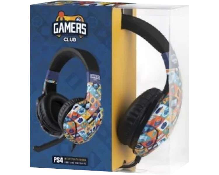 INDECA HEADSET GAMERS CLUB (PS4/XBONE/SWITCH/PC)