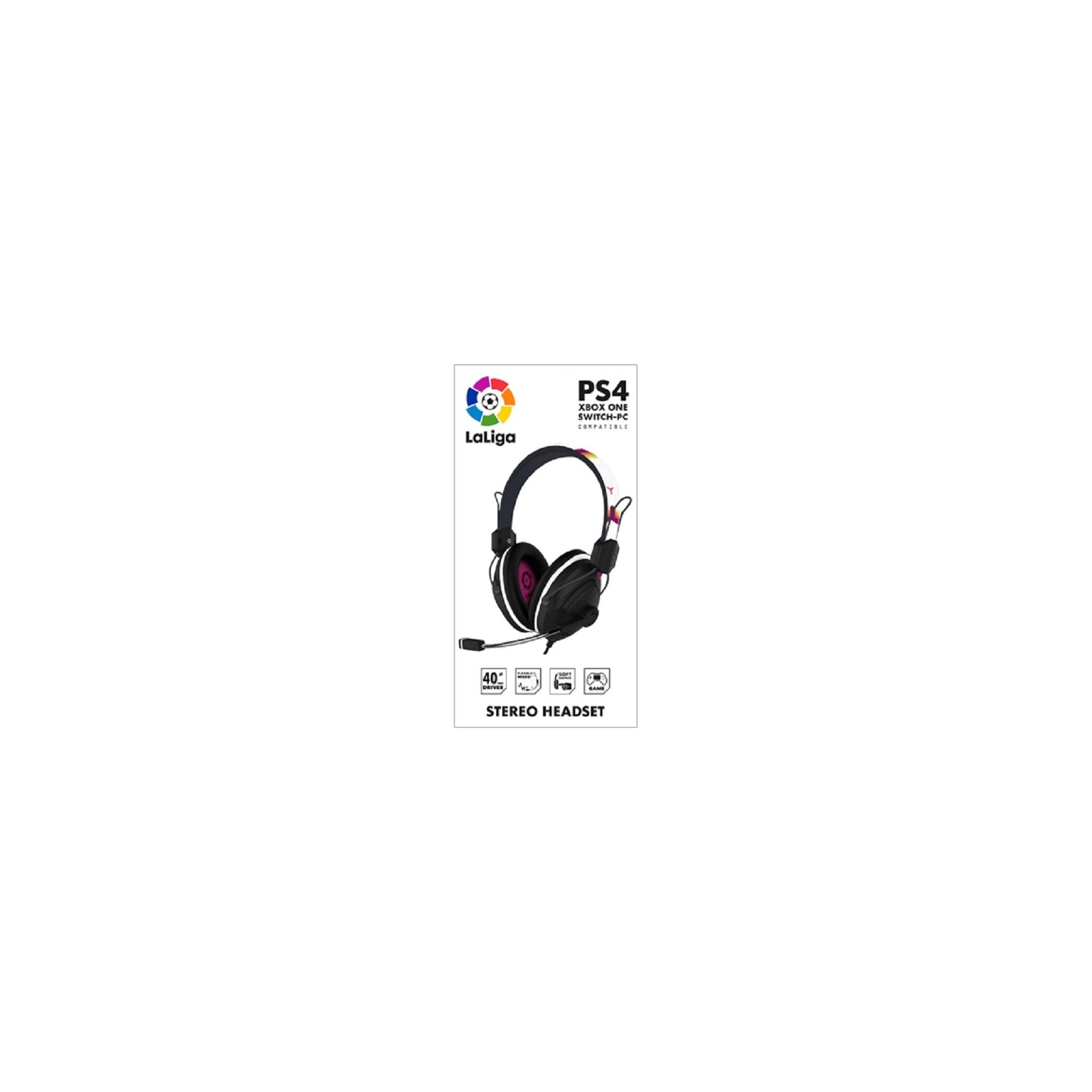 INDECA STEREO HEADSET LA LIGA (PS4/XBONE/SWITCH/PC)