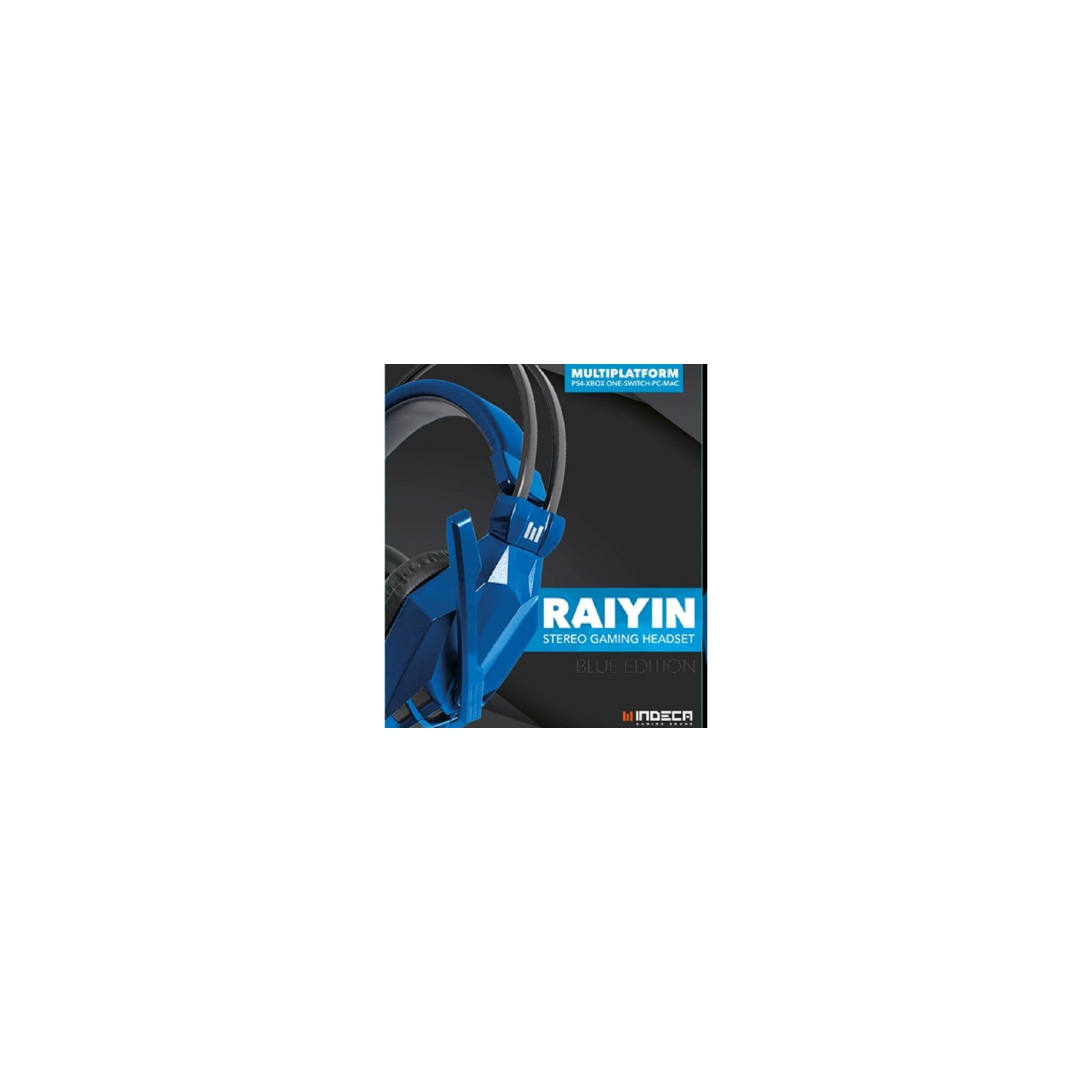 INDECA AURICULAR RAIYIN BLUE EDITION (PS4/XBONE/SWITCH/PC)