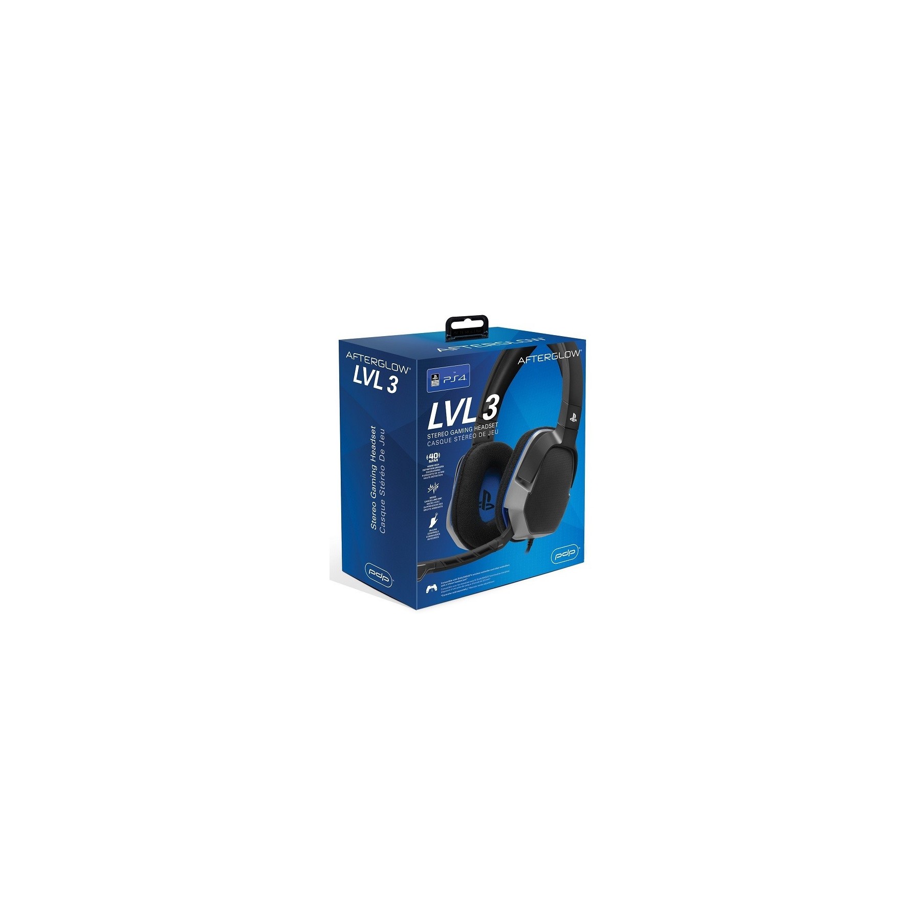 AFTERGLOW LVL 3 STEREO GAMING HEADSET BLACK (NEGRO)