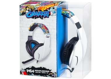 INDECA AURICULARES GRAFFITI (PS4/XBONE/SWITCH/PC)