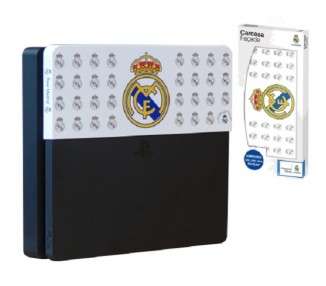 COVER PLATE SLIM CONSOLA PS4 ED. REAL MADRID