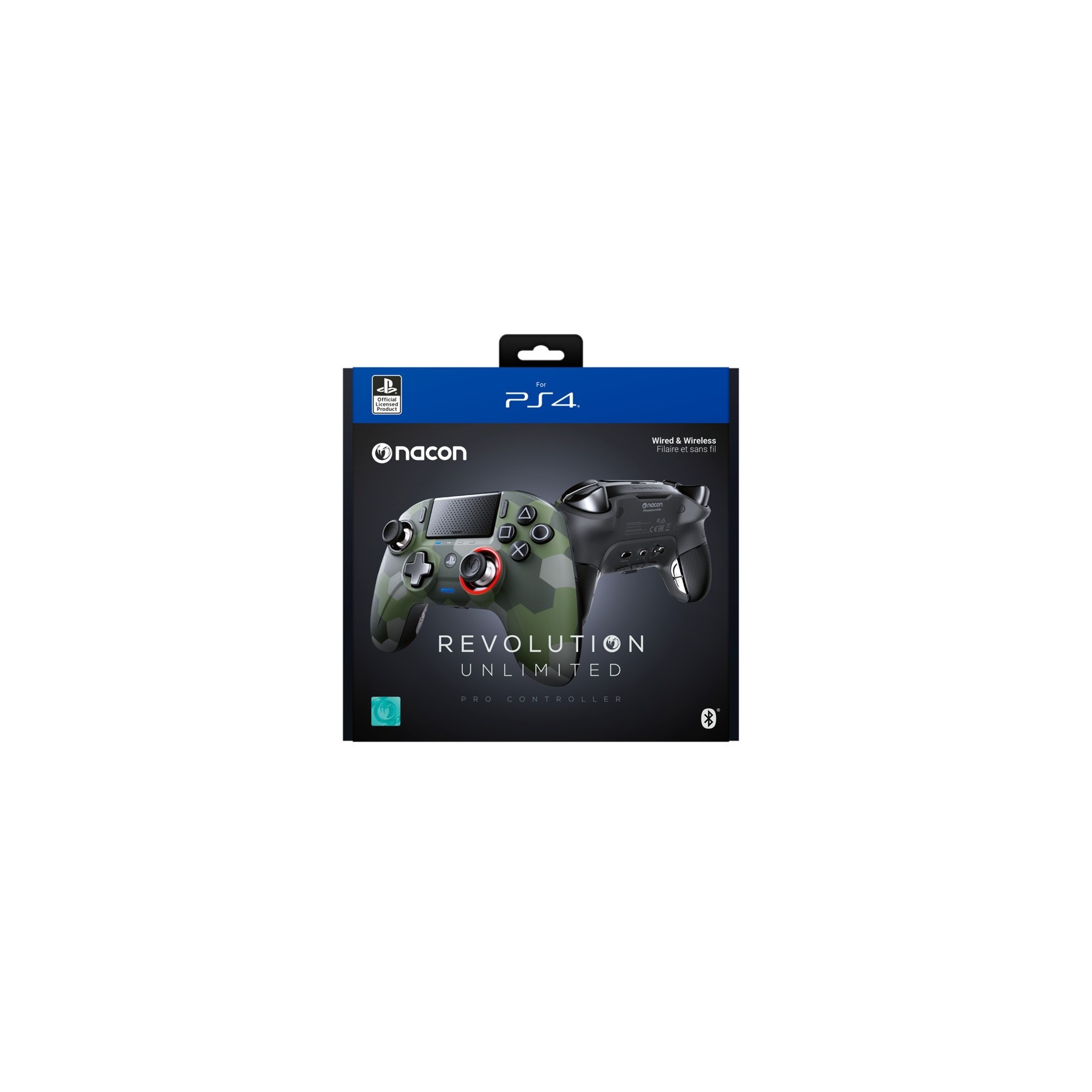 NACON WIRELESS PRO CONTROLLER REVOLUTION UNLIMITED CAMO GREEN (VERDE)