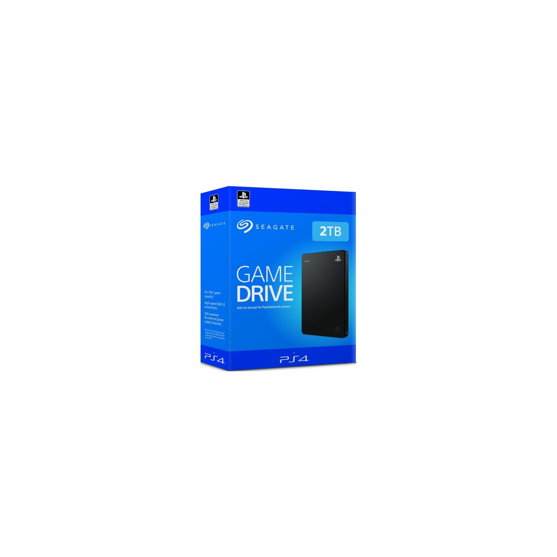 SEAGATE GAME DRIVE 2Tb BLACK (NEGRO)