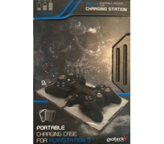 GIOTECK AC-1 PORTABLE CASE CHARGING STATION (PS4/PS3)