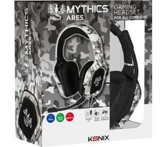 KONIX MYTHICS GAMING HEADSET ARES CAMO (PS4/XBONE/SWITCH)