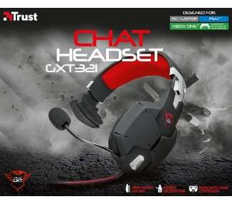 TRUST CARUS CHAT HEADSET GXT 321 (PS4/XBONE/PC)