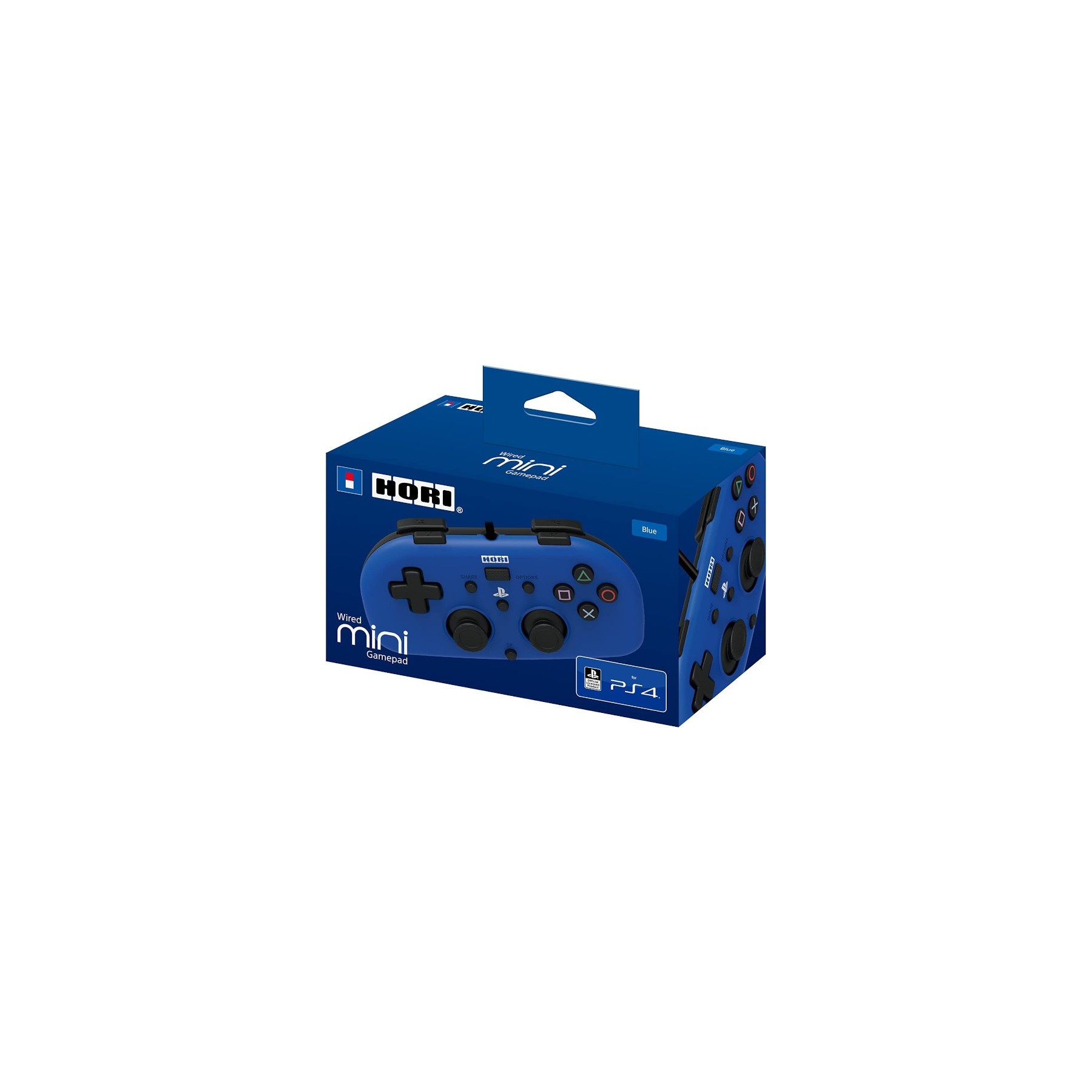 HORI WIRED MINI GAMEPAD BLUE (AZUL) OFICIAL