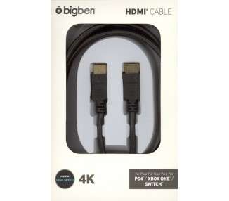 BIGBEN HDMI 2.0a CABLE 4K 2M (PS4/XBONE/SWITCH)
