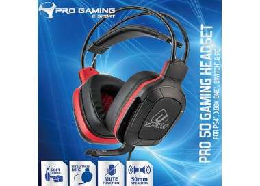 SUBSONIC E-SPORT PRO 50 GAMING HEADSET (PS4/XBONE/SWITCH/PC)