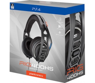 PLANTRONICS GAMING HEADSET RIG 400HS BLACK (NEGRO) OFFICIAL