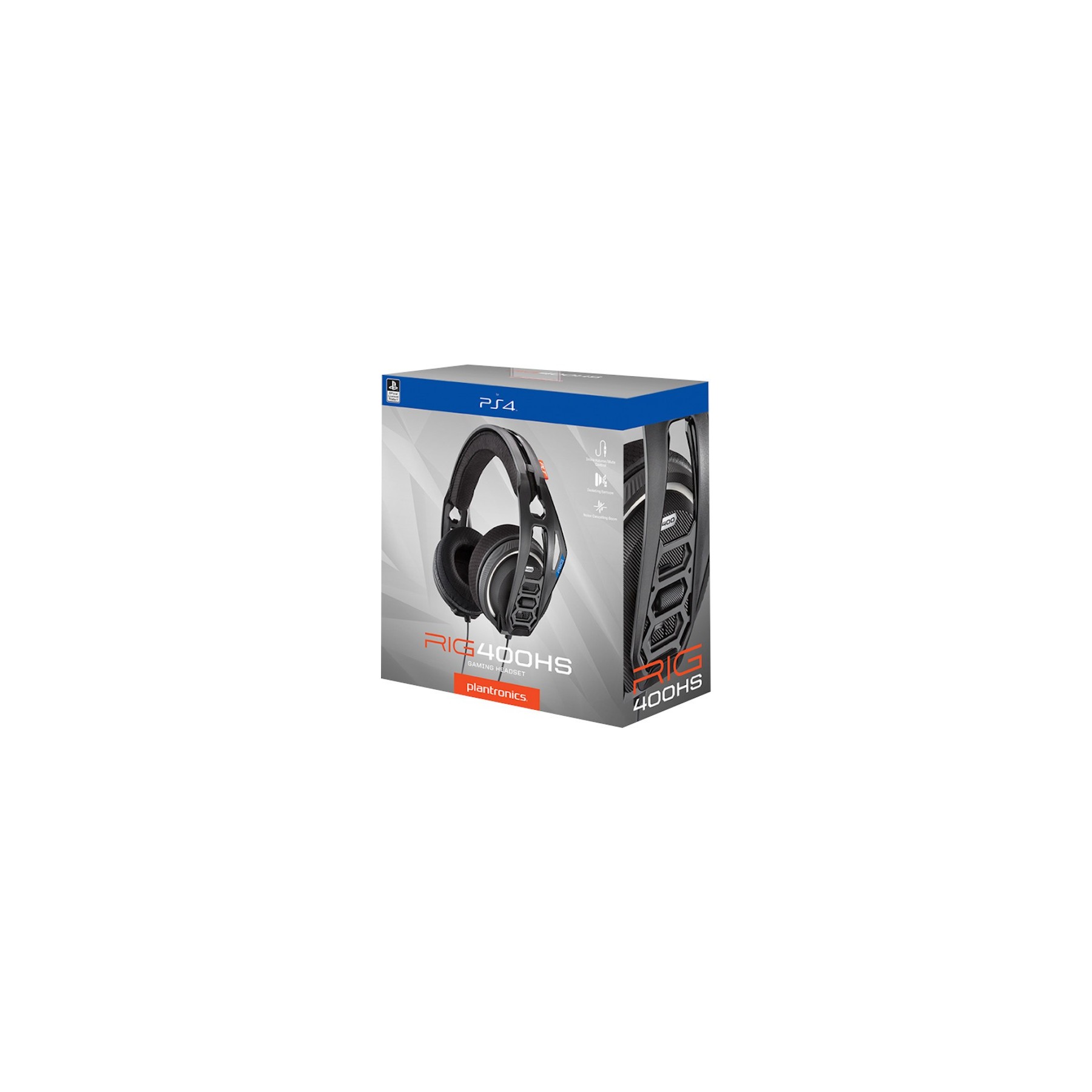 PLANTRONICS GAMING HEADSET RIG 400HS BLACK (NEGRO) OFFICIAL
