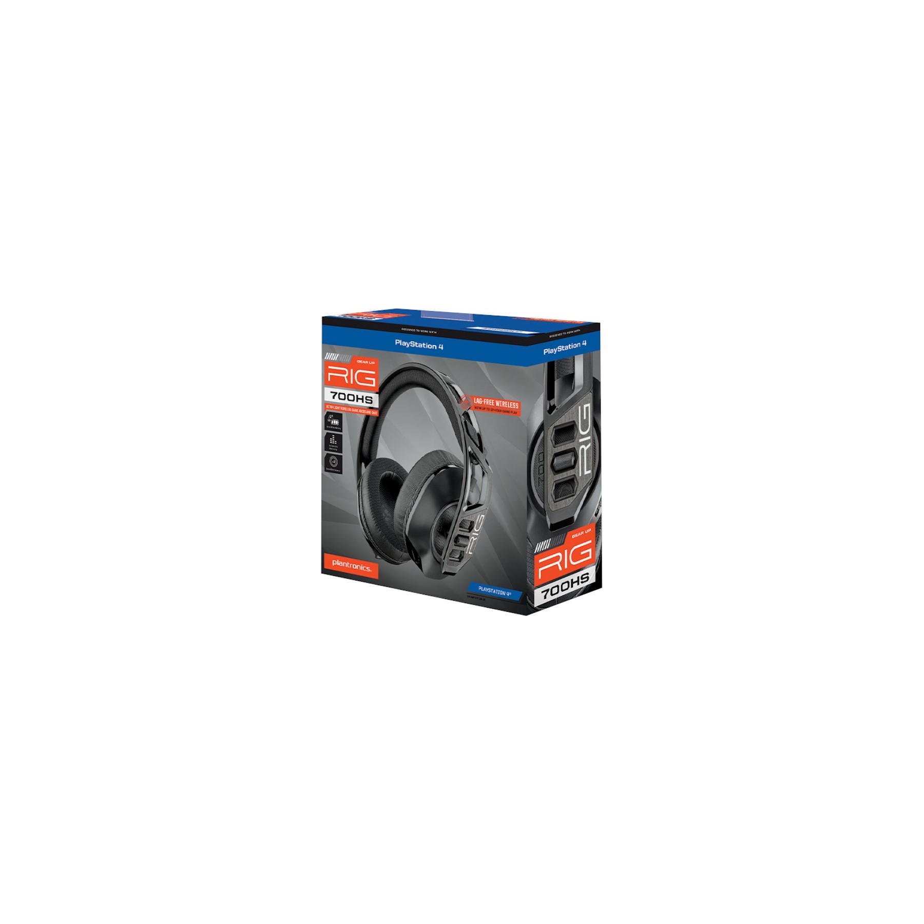 PLANTRONICS GAMING HEADSET RIG 700HS BLACK (NEGRO)