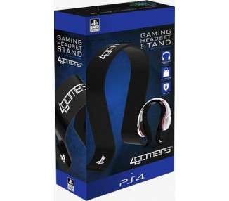 4GAMERS GAMING HEADSET STAND BLACK (NEGRO)(PS5/PS4)