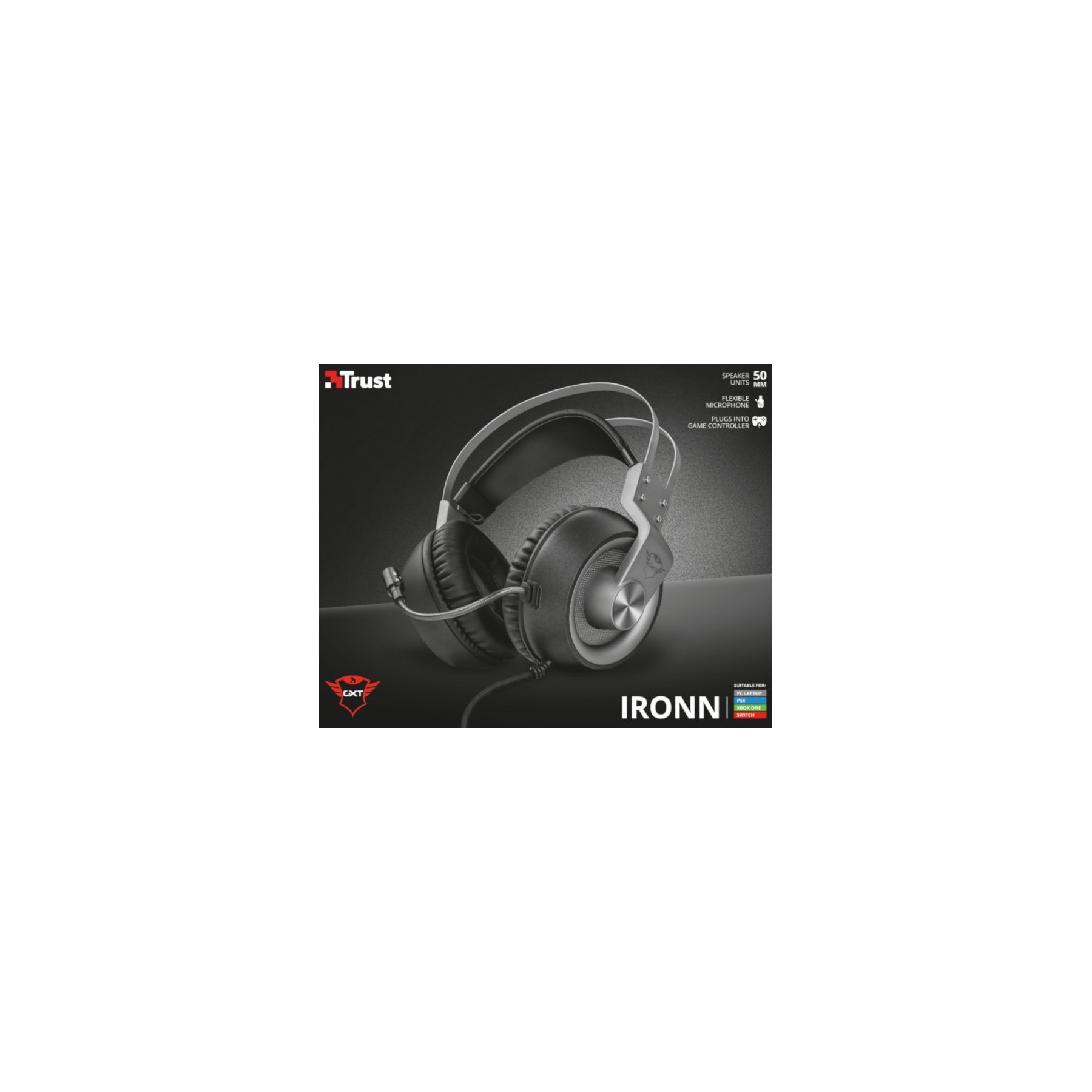 TRUST IRONN GAMING HEADSET GXT 430  (PS5/SWITCH/XBOX ONE/PC)