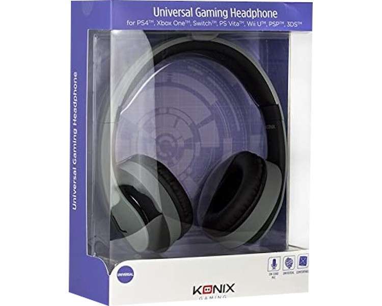 KONIX GAMING HEADSET UNIVERSAL (PS4/XBONE/SWITCH/PC)