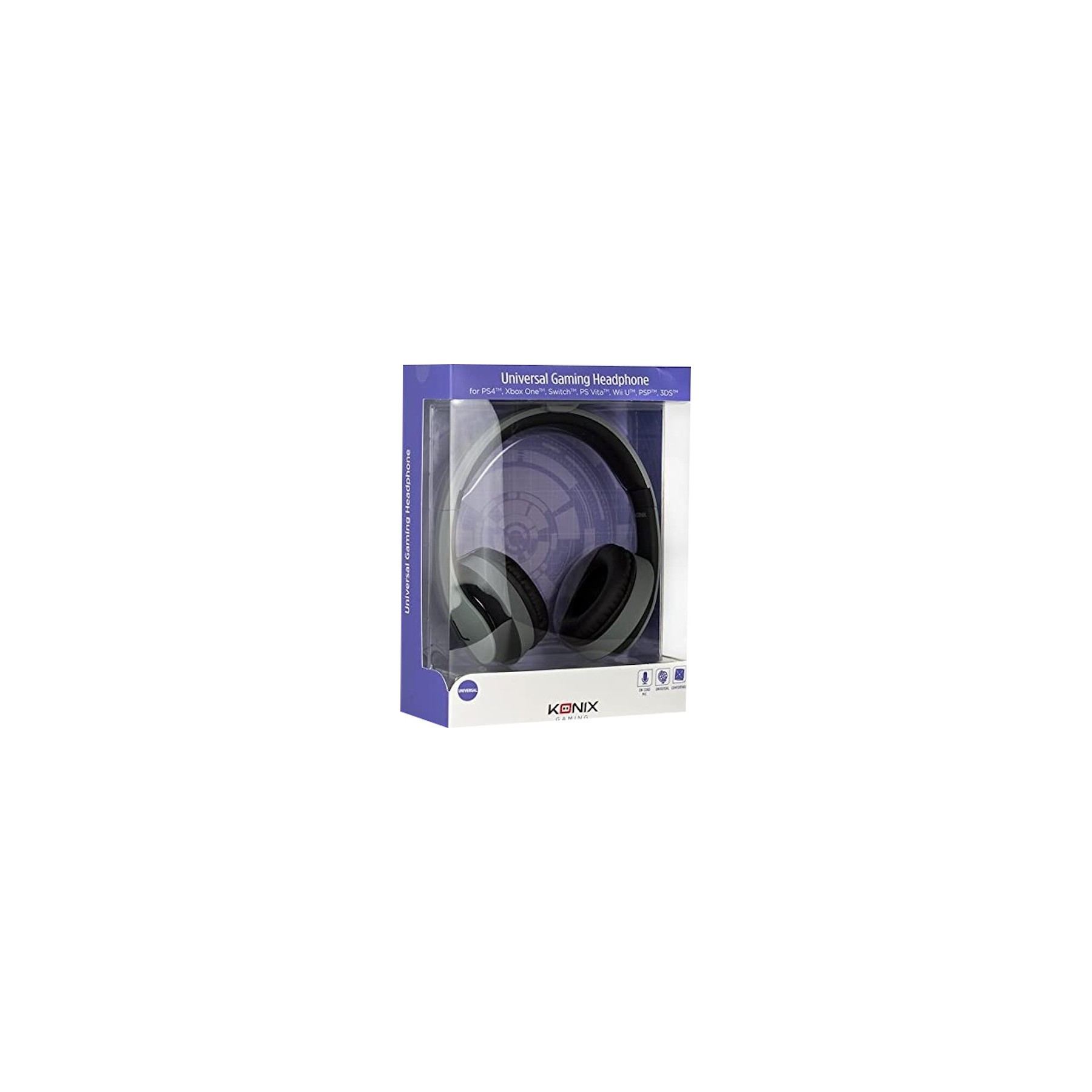 KONIX GAMING HEADSET UNIVERSAL (PS4/XBONE/SWITCH/PC)