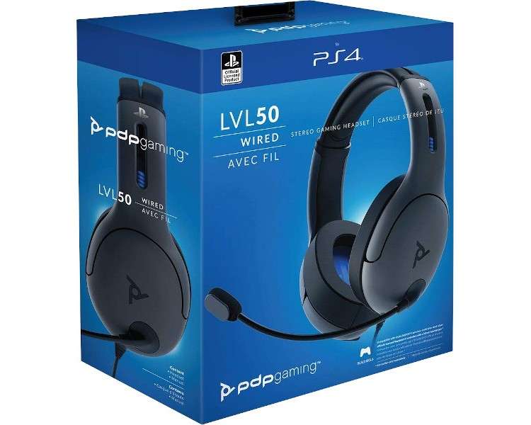 PDP AURICULARES LVL 50 WIRED NEGRO CAMO