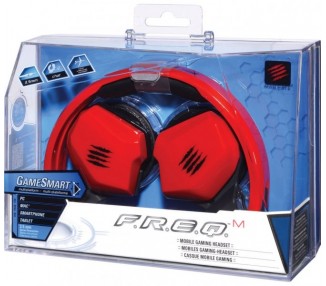 MAD CATZ F.R.E.Q MOBILE GAMING HEADSET ROJO (PS4/PC/MAC/MOB)