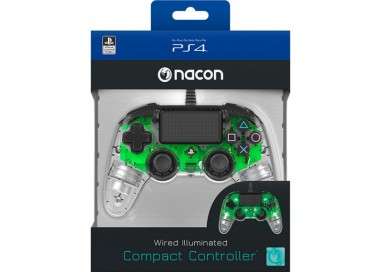 NACON WIRED ILLUMINATED COMPACT CONTROLLER GREEN (OFICIAL)