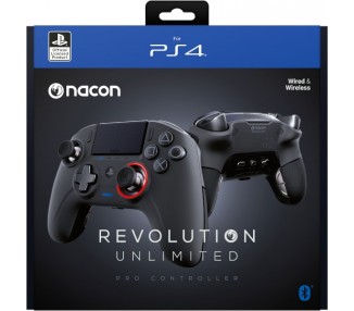NACON WIRELESS PRO CONTROLLER REVOLUTION UNLIMITED BLACK (NEGRO)