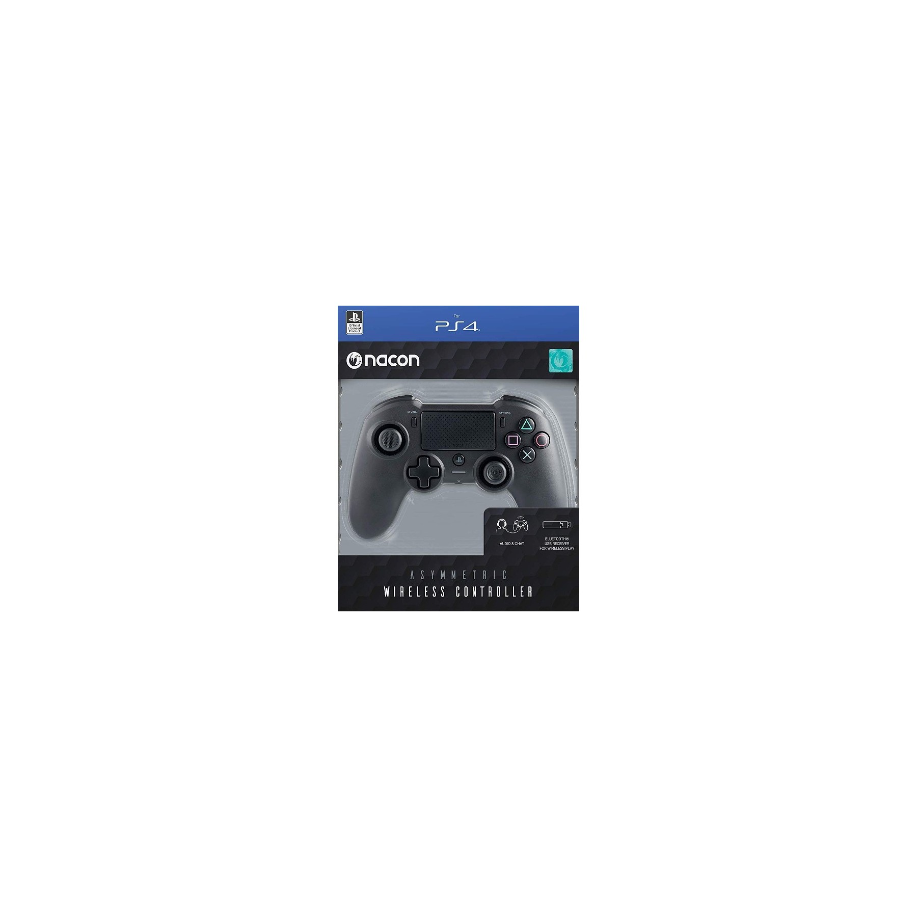 NACON WIRELESS CONTROLLER ASYMMETRIC BLACK  (NEGRO)