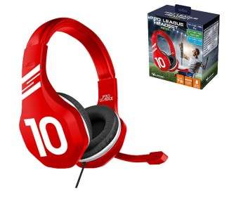 SUBSONIC PRO LEAGUE HEADSET FOOTBALL ROJO (RED) (PS4/XBOXONE/PC)