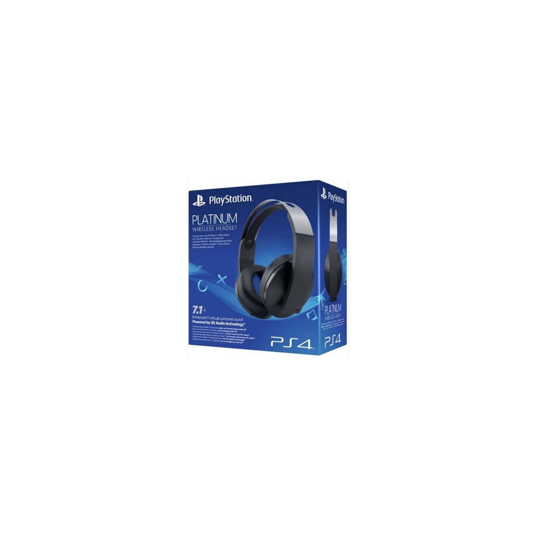 WIRELESS STEREO PLATINUM HEADSET 7.1+ 3D AUDIO (SONY) PS4/VR/PC/MAC & MOVILES