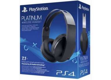WIRELESS STEREO PLATINUM HEADSET 7.1+ 3D AUDIO (SONY) PS4/VR/PC/MAC & MOVILES
