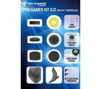 SUBSONIC E-SPORT PRO GAMER KIT 2.0 FOR PS4 CONTROLLER