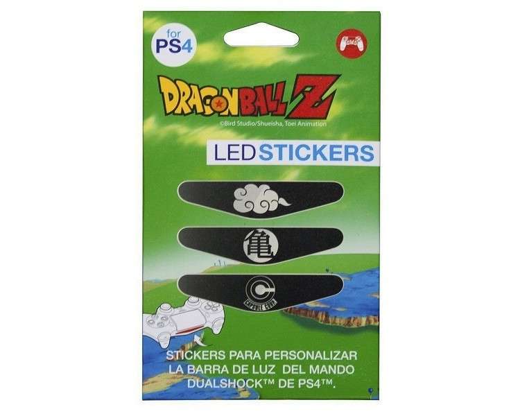 DRAGON BALL PACK 3 LED STICKERS