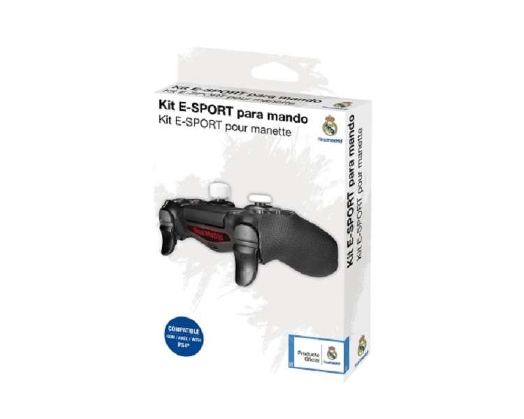 KIT E-SPORT PARA MANDO PS4 ED. REAL MADRID