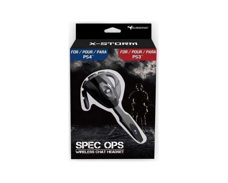 WIRELESS CHAT HEADSETX-STROM SPEC OPS BLUETOOTH (PS4/PS3)