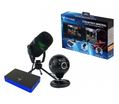 PRO GAMING STREAM PACK UNIVERSAL (PS4/XBONE/SWICH/PC) (STREAM BOX+MICRO+CAMARA)