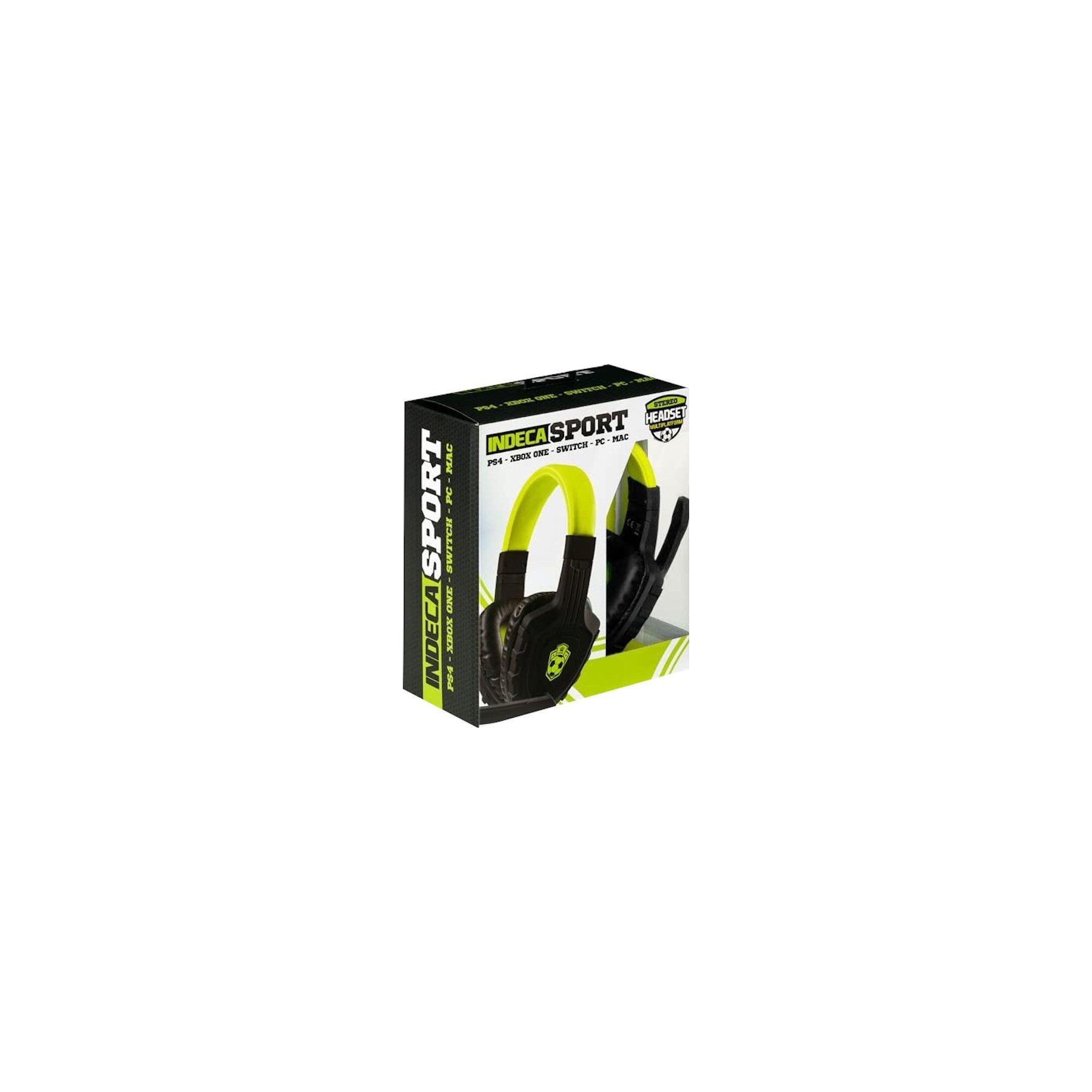 INDECA SPORT STEREO HEADSET INDECA SOUND(PS4/XBONE/SWITCH/PC/MAC)