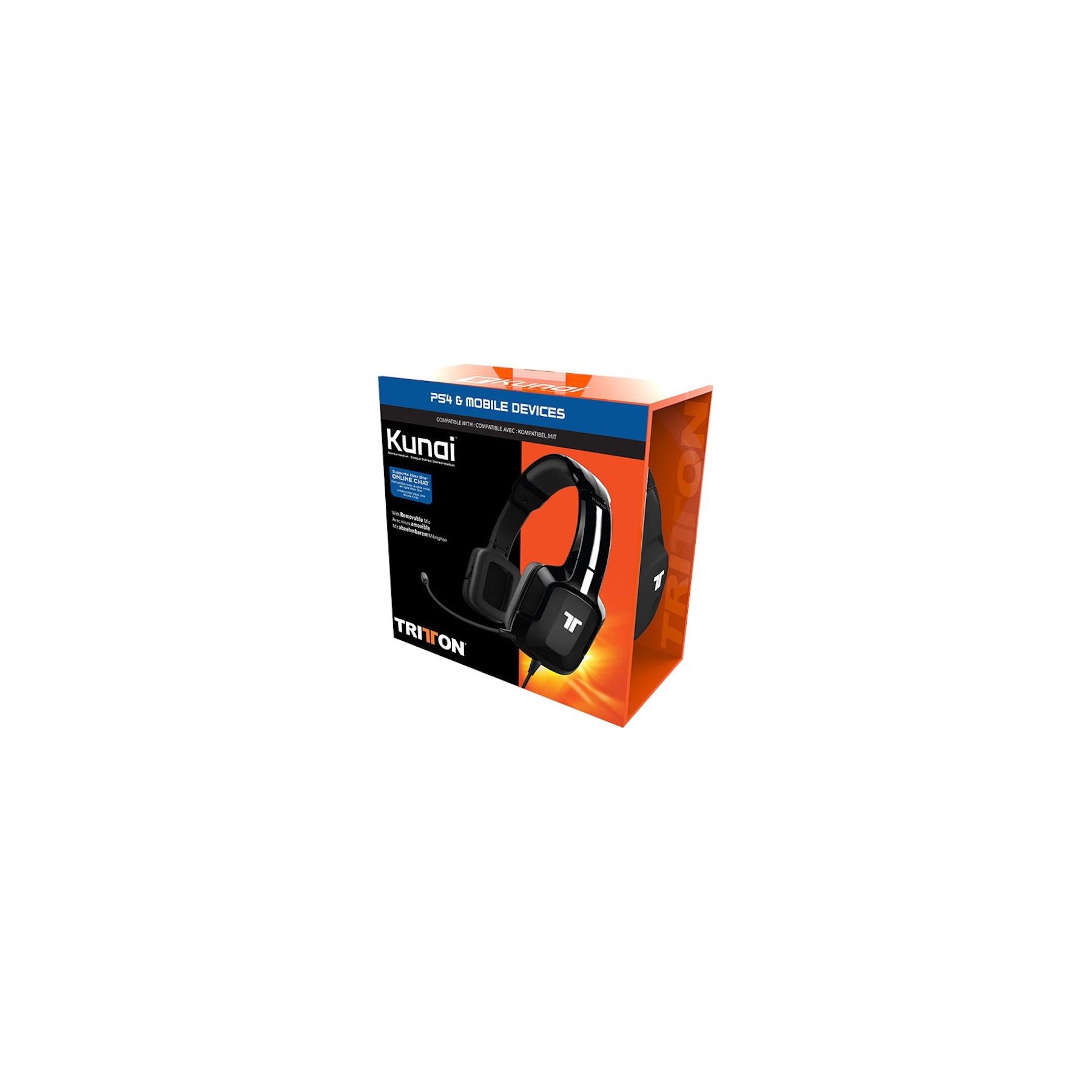 TRITTON KUNAI  GAMING HEADSET BLACK (NEGRO) (PS4/XBOX/SWITCH/MOVIL)
