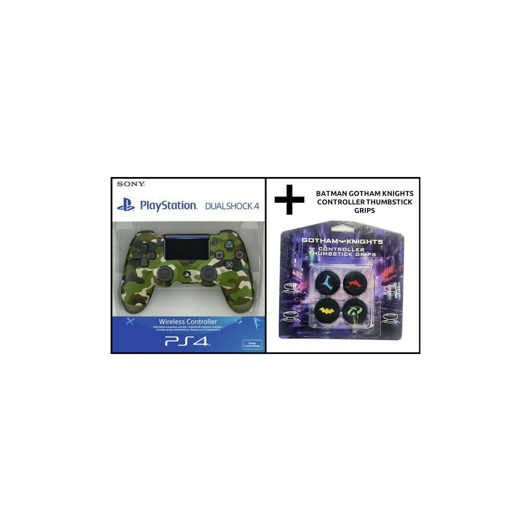 DUAL SHOCK 4 WIRELESS VERDE (GREEN) CAMOUFLAGE VERSION 2 (IMP)