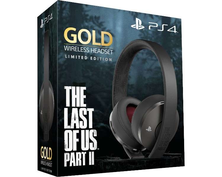 WIRELESS HEADSET GOLD 7.1 LIMITED EDITION THE LAST OF US PARTE II (PS4/VR/PC/MAC/MOBILE)