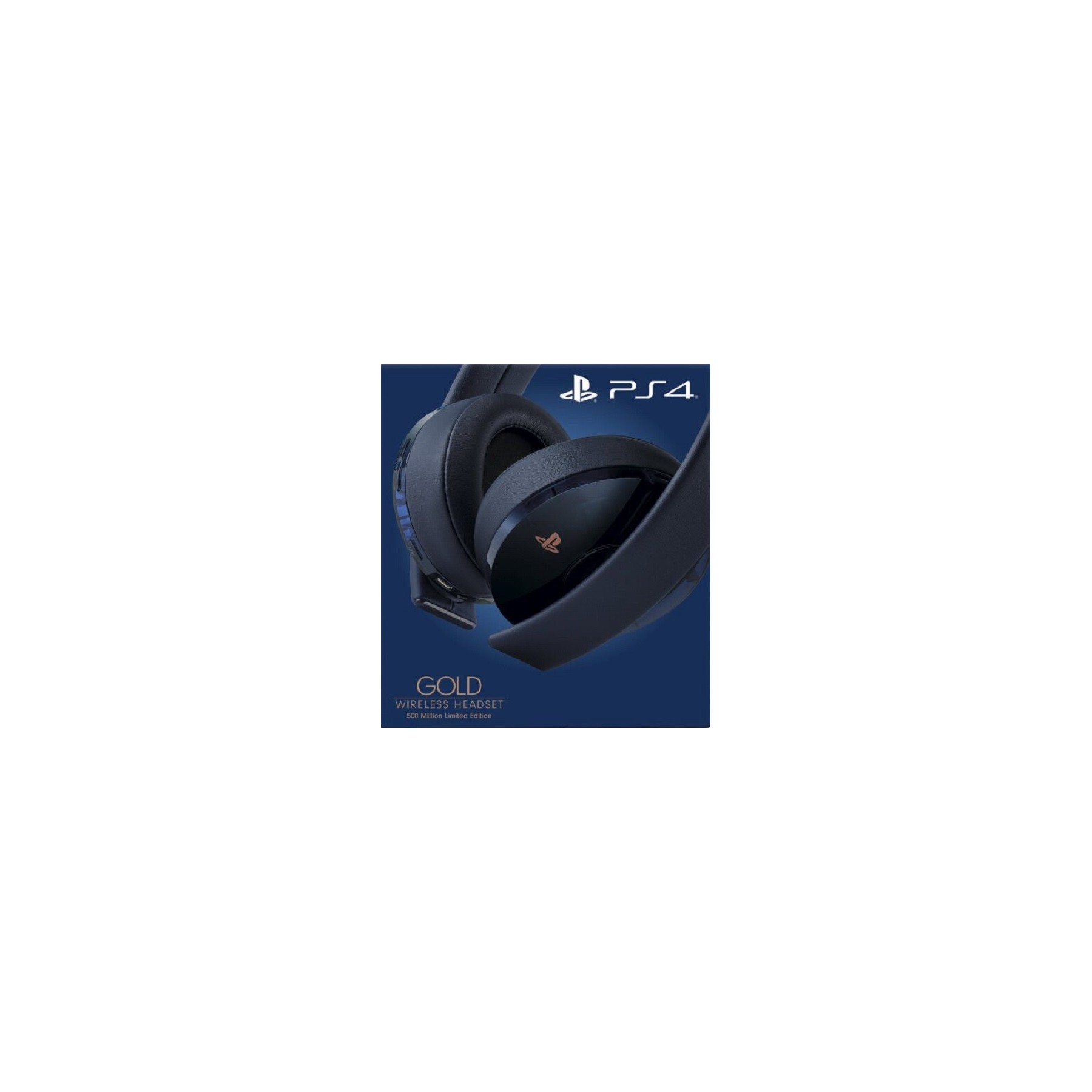 WIRELESS HEADSET 2.0 GOLD 500M LIMITED ED PS4/PS3/PSVITA