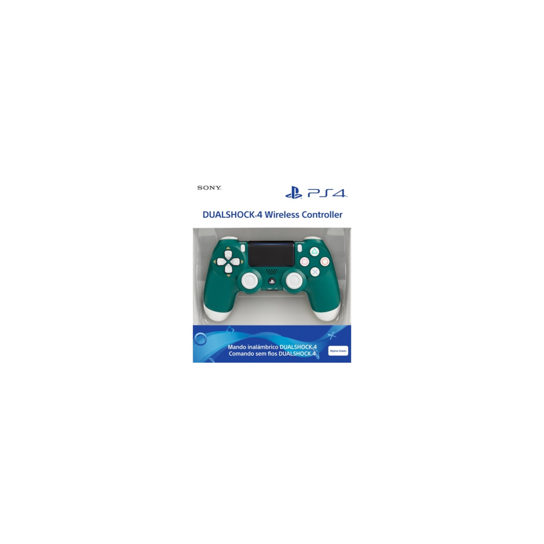 DUAL SHOCK 4 WIRELESS ALPINE GREEN VERSION 2